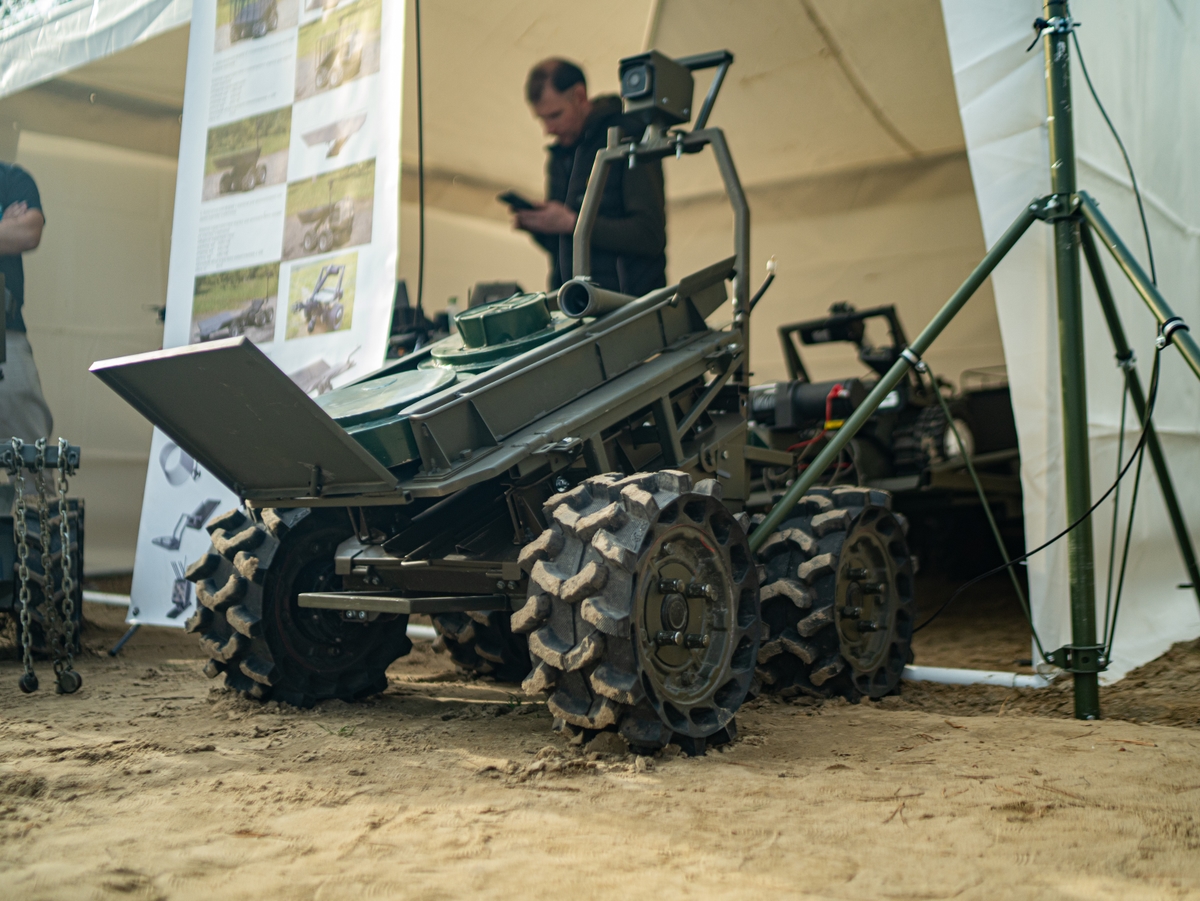 Strike UGV Crash Test: Engineering Under Fire